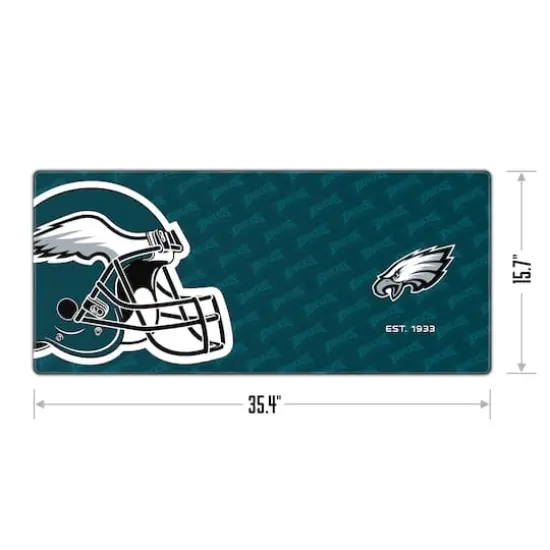 Logo Series Desk Pad Philadelphia Eagles {4}