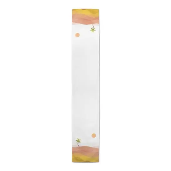 Watercolor Desert 16" x 90" Cotton Twill Runner {4}