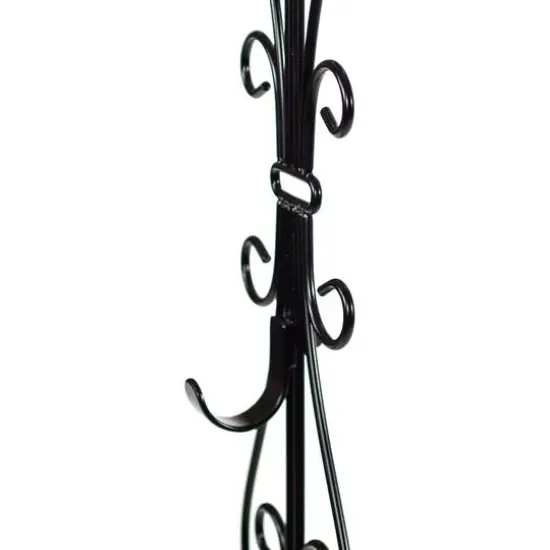 Village Lighting Adjustable Elegant Wreath Hanger Black {9}
