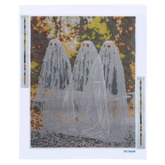 16" x 20" Three Ghosts Diamond Art Kit by Make Market&reg; {3}