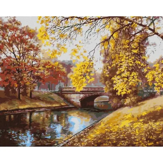 Ideyka Autumn Landscape Painting by Numbers Kit {1}