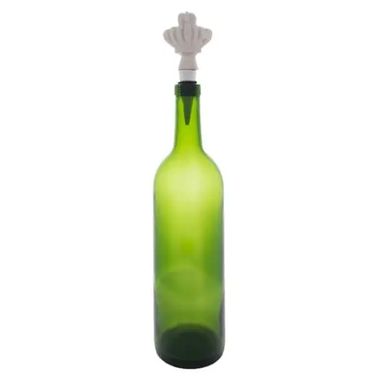 Silver Crown Bottle Stopper Set {3}