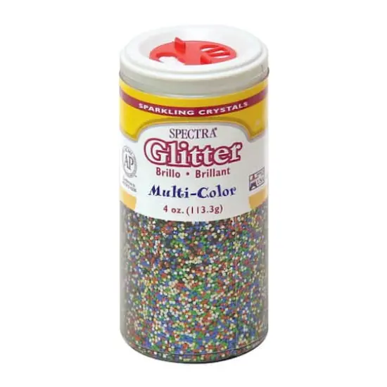 Spectra&reg; 4oz. Glitter Sparkling Crystals Multicolor {1}