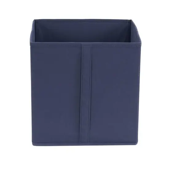 Household Essentials Storage Cubes with Vertical Handle, 6ct. Blue {5}