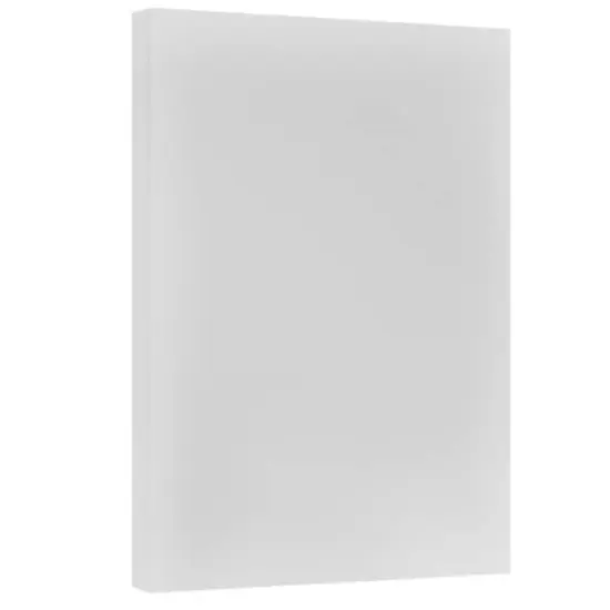 JAM Paper 11'' x 17'' 67lb. Vellum Bristol Cardstock, 50 Sheets Gray {1}