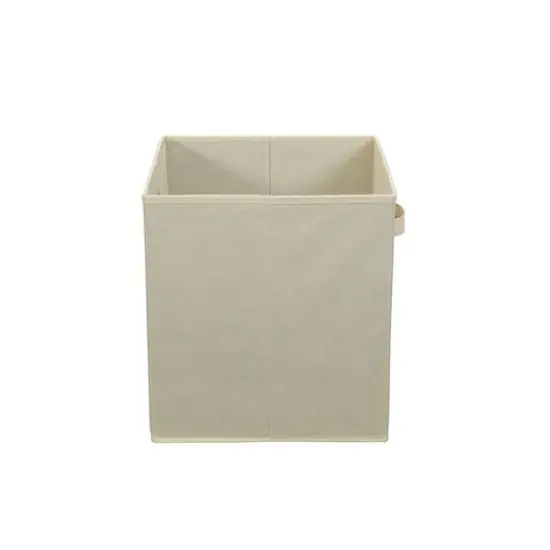 2 Pack Household Essentials 13" Fabric Storage Bins White {10}