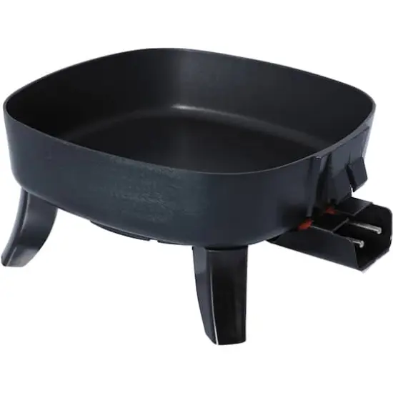 Brentwood 6" Black Nonstick Electric Skillet with Glass Lid {6}