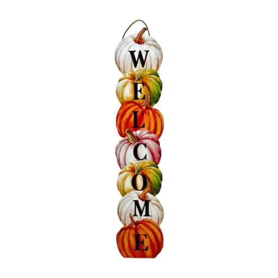 47" Welcome Pumpkins Door Greeter by Ashland&reg; {1}