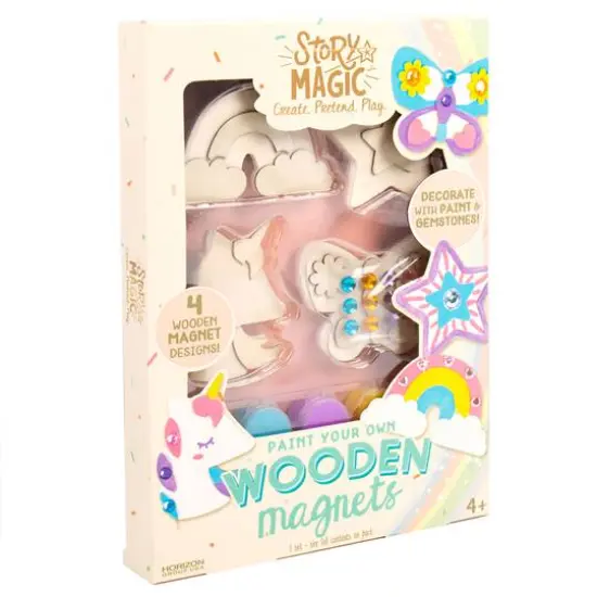 Story Magic Paint Your Own Wooden Magnets {3}