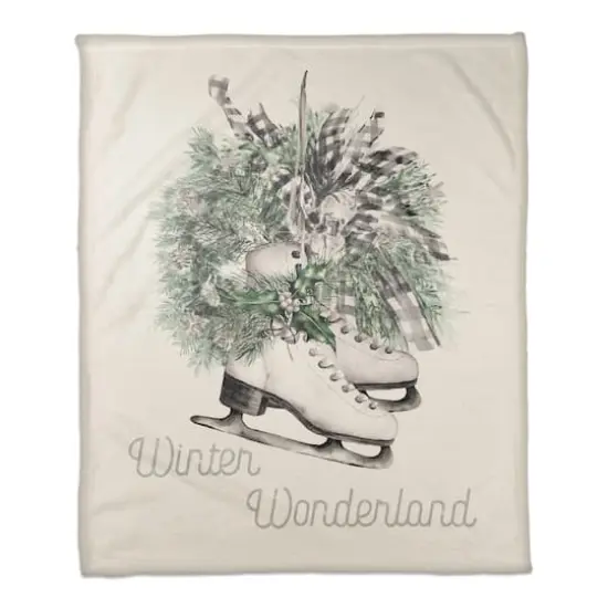 Winter Wonderland50x60 Coral Fleece Blanket {1}
