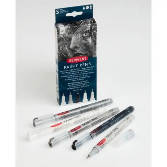 Derwent 5 Color Paint Pen Palette Set #04 {3}