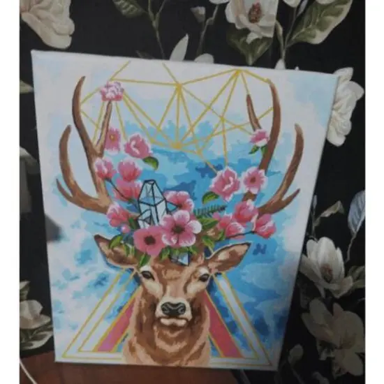 Crafting Spark Painting By Numbers Kit Celebration Nature Geometry {6}