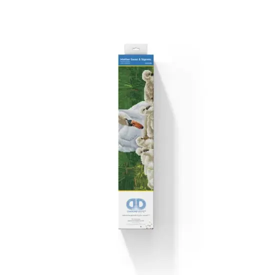 Diamond Dotz&reg; Mother Swan & Signets Diamond Painting Kit {4}