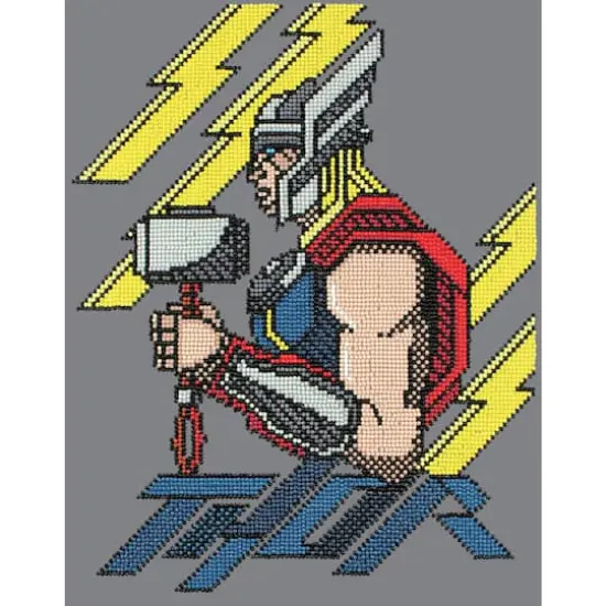 Camelot&reg; Dots Thor Bring On The Thunder Diamond Painting Kit {1}