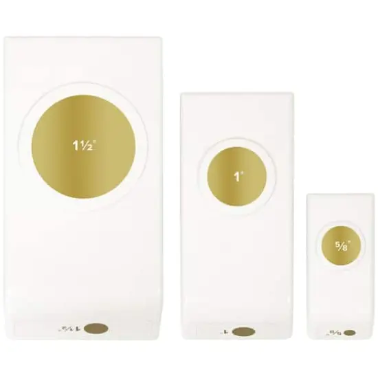 We R Memory Keepers&reg; Circle Layering Punches, 3ct. {3}