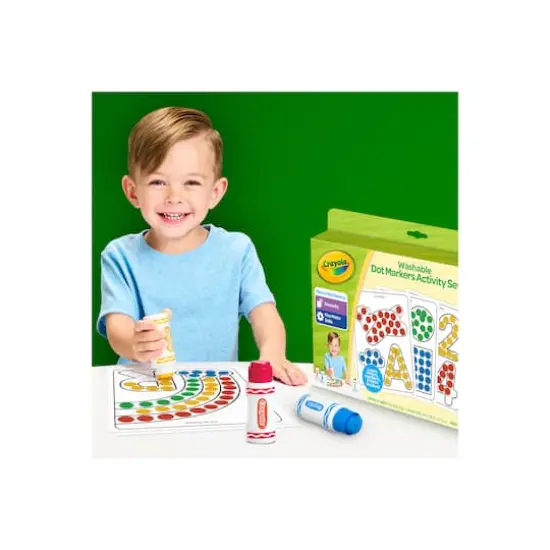Crayola&reg; Washable Dot Markers Activity Set {6}