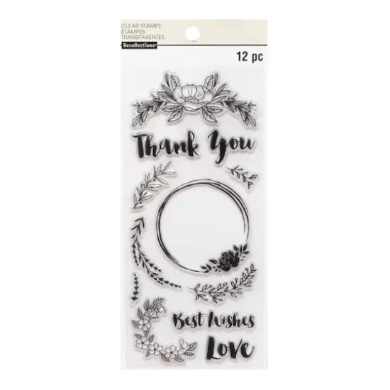 Wreath Clear Stamps by Recollections&trade; {1}