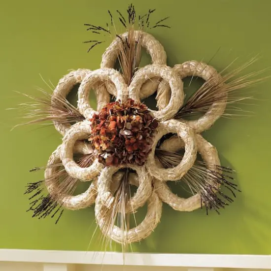 Decorative Straw Wreath by Ashland&reg; {7}