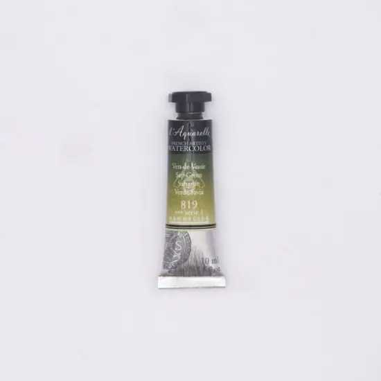 Sennelier French Artists' Watercolor, 10mL 819 Sap Green S1 {1}