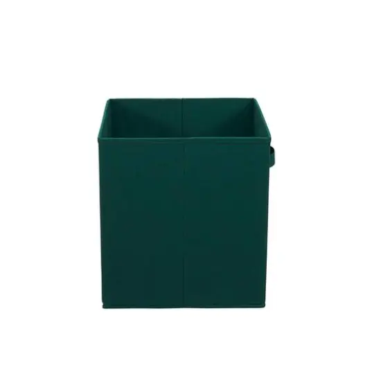2 Pack Household Essentials 13" Fabric Storage Bins Green {8}