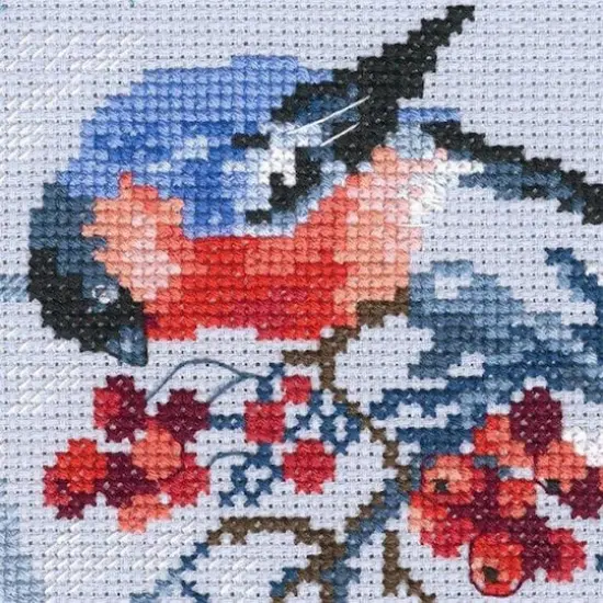 RTO Bullfinches In Rowanberries Cross Stitch Kit {4}