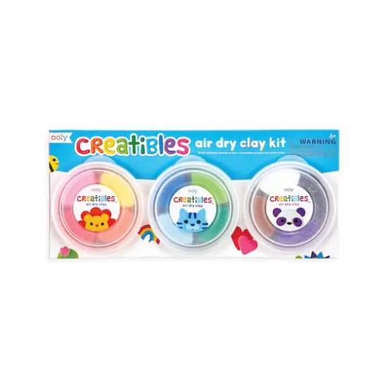 OOLY Creatibles D.I.Y. Air-Dry Clay Kit Set {1}