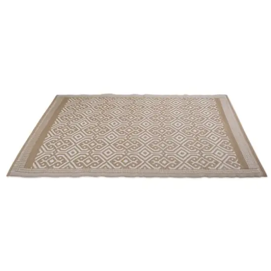 DII&reg; Taupe Moroccan Outdoor Rug, 4ft. x 6ft. {5}
