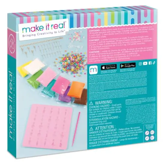 Make It Real&trade; Clay Charm DIY Jewelry Kit {8}