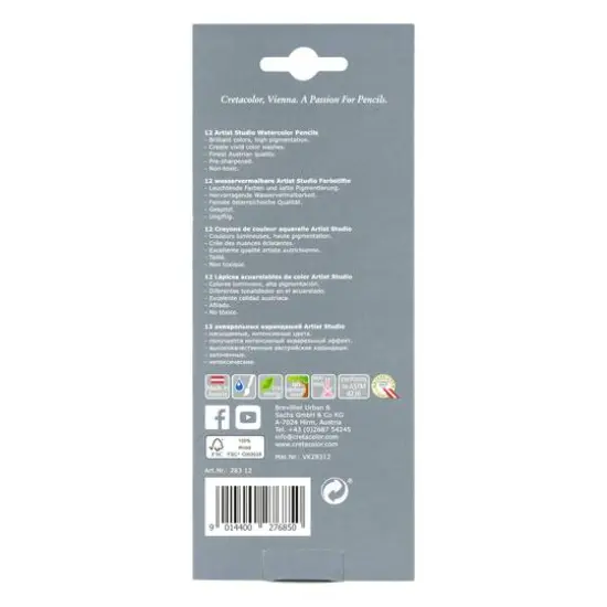 Cretacolor&reg; Artist Studio 12-Color Watercolor Pencil Set {3}