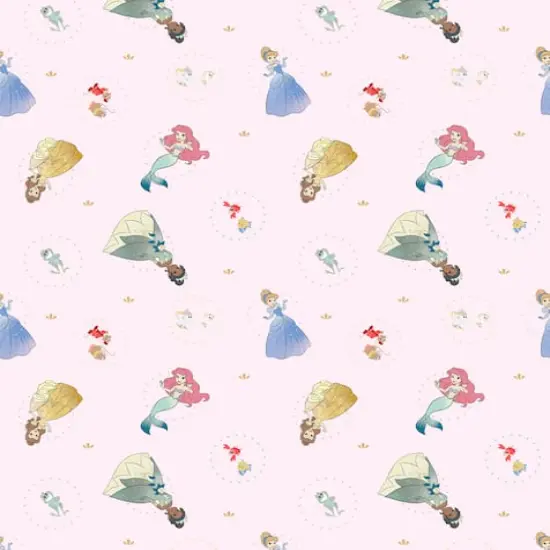 Disney&reg; Princesses & Animal Friends Cotton Fabric {1}