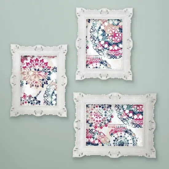 RoomMates Bohemian Medallion Peel & Stick Wallpaper Pink and Blue {6}