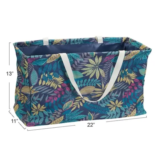Household Essentials Krush&reg; Floral Canvas Utility Tote {5}