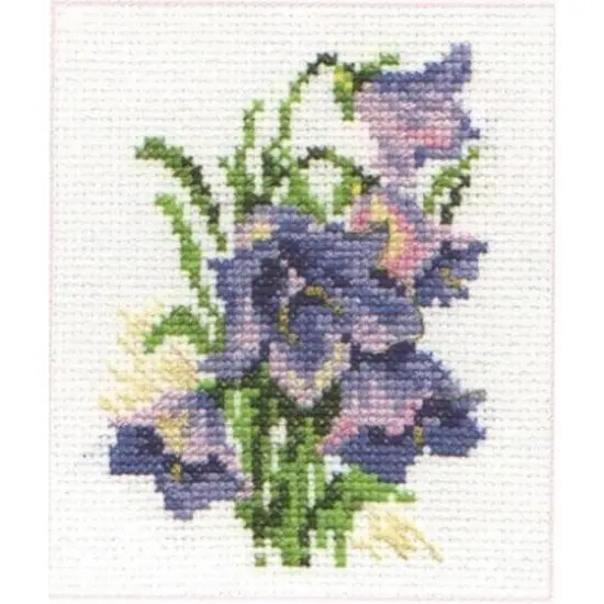 Alisa Bluebells Cross Stitch Kit {3}