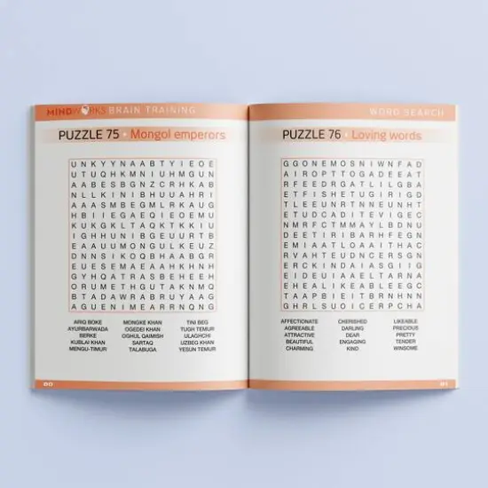 Mindworks Brain Training Word Search Puzzles {5}