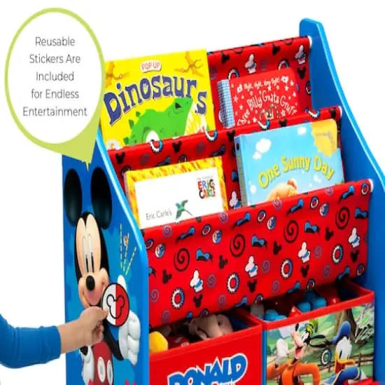 Disney&reg; Mickey Mouse Toy & Book Organizer {4}