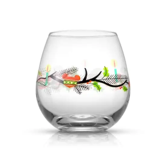 JoyJolt&reg; Disney&reg; 15oz. Mickey Mouse Joy O Joy Stemless Wine Glass, 4ct. {4}