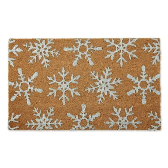 DII&reg; Silver Snowflakes Glitter Doormat {1}