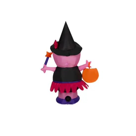 4ft. Airblown&reg; Inflatable Peppa Pig as Witch {4}