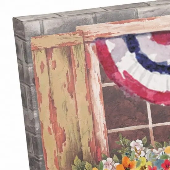 American Window Canvas Wall Art {4}