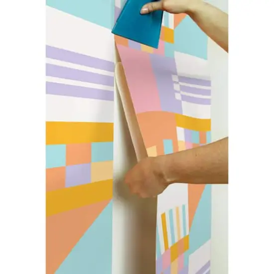 Aelfie Warm Kiki Shapes Peel & Stick Wallpaper {5}