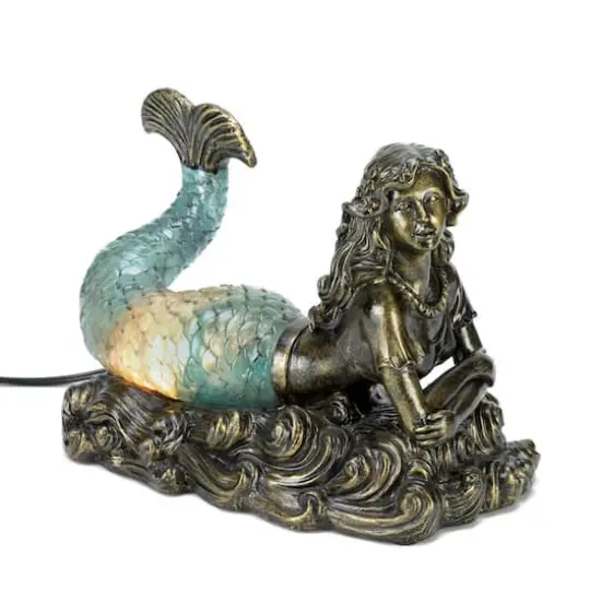 11.75" Mermaid Lamp {1}