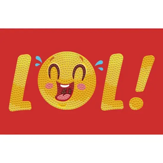 Diamond Dotz&reg; Beginner LOL Zipper Pouch Diamond Painting Kit {3}