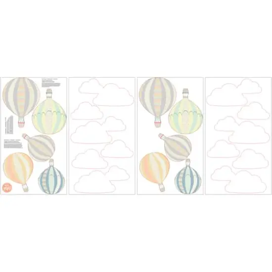 WallPops Up, Up and Away Wall Art Kit  {3}