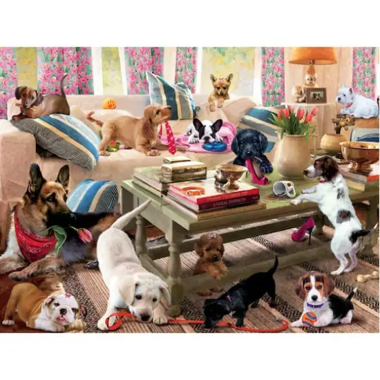 Assorted Ceaco&reg; Paws Gone Wild 550 Piece Jigsaw Puzzle {14}