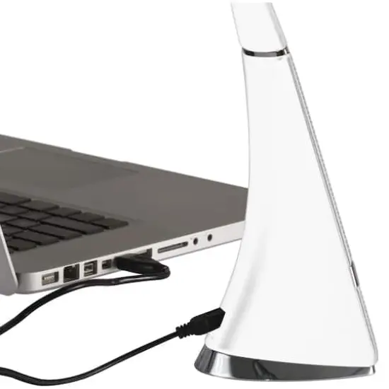 OttLite 16.5" White LED Craft Anywhere Rechargeable Desk Lamp {4}