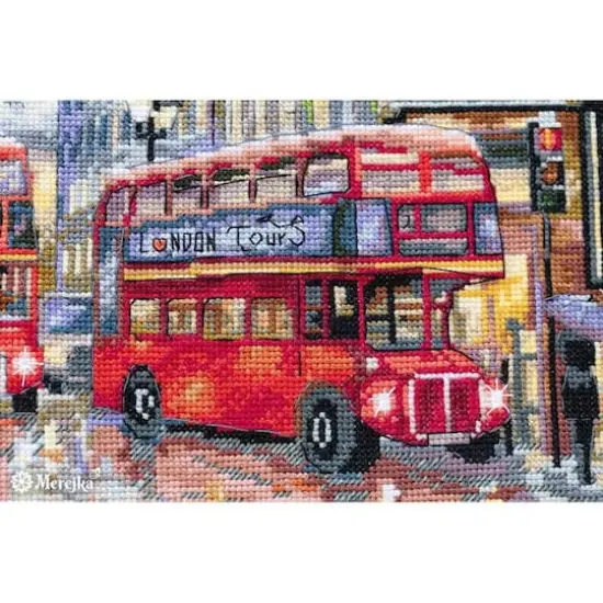 Merejka London Counted Cross Stitch Kit {3}