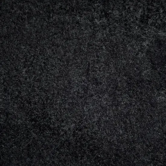 Feldman Black Faux Fur Craft Fabric {4}