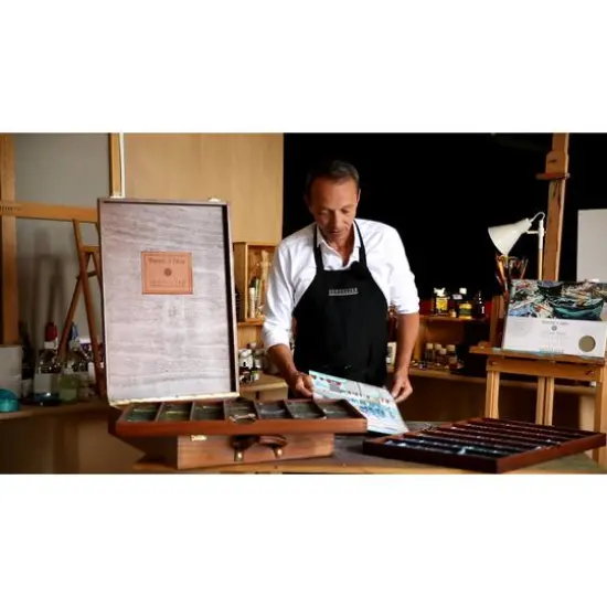 Sennelier Extra-Soft Pastel Full Stick Wooden Box Set {9}