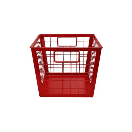 12.5" Red Wire Multifunctional Basket {3}