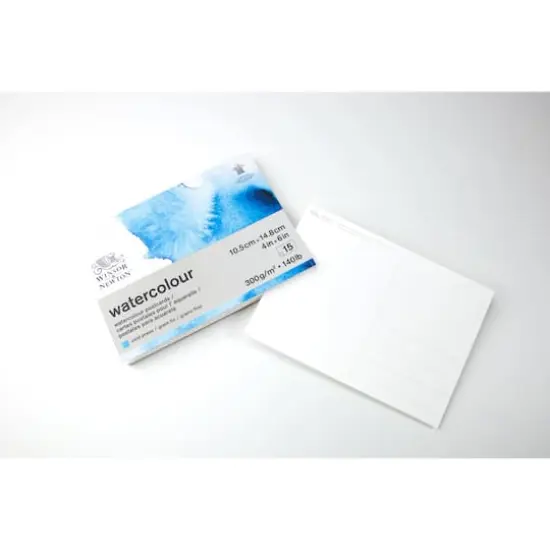 Winsor & Newton&reg; Watercolor Postcard Pad, 4" x 6" {4}